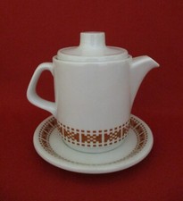 ✅ TEIERA TISANIERA DESIGN IN PORCELLANA SPESSA AUSTRIA ANNI 70 VINTAGE - 4471