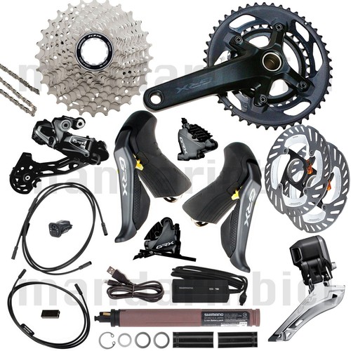 Gruppo elettrico shimano grx - gruppo,