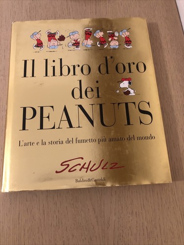 Libro oro dei peanuts - dei,