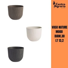 Vaso Plastecnic rotondo da esterno interno vasi in plastica per piante fiori