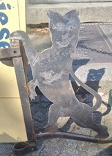 Insegna Ferro Palo Cancello Ferro Battuto