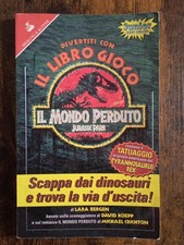 Libro Gioco Librogame Mondo Perduto Jurassic Park