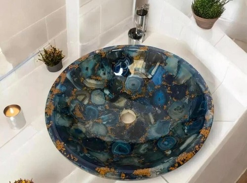 Lavandino bagno resina - in,