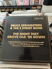 BRUCE SPRINGSTEEN - THE NIGHT THEY DROVE OLD '80 DOWN. BOX 5 LP JAPAN