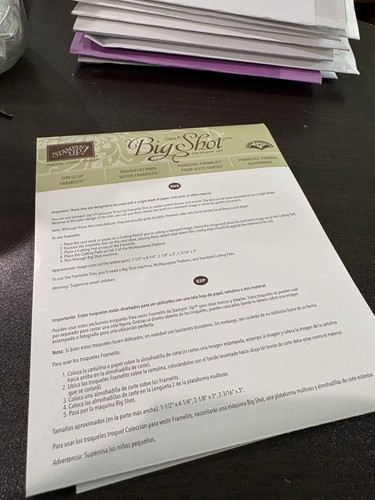 Sizzix big shot stampin - sizzix,