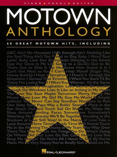 Motown anthology pianoforte - motown,