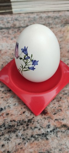 Uovo portafortuna ceramica - portafortuna,