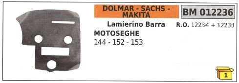 Lamierino barra lato catena