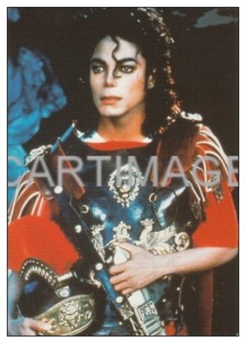 Michael jackson carte postale - michael,
