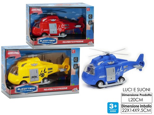 Elicottero giocattolo con luci - elicottero,