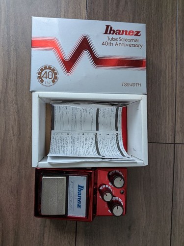 Ibanez ts9 40th anniversary - ibanez,
