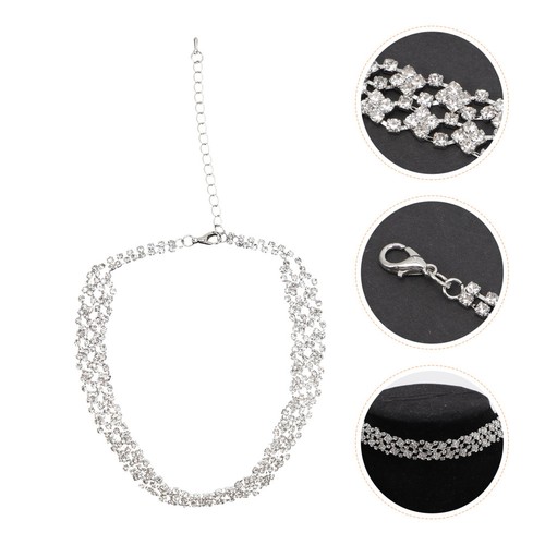 Collana strass per donne - di,