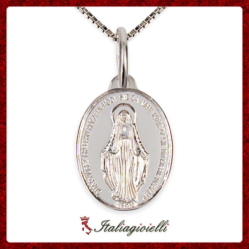 Collana medaglia madonna - collana,