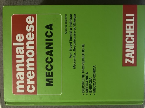 Manuale hoepli meccanica - hoepli,
