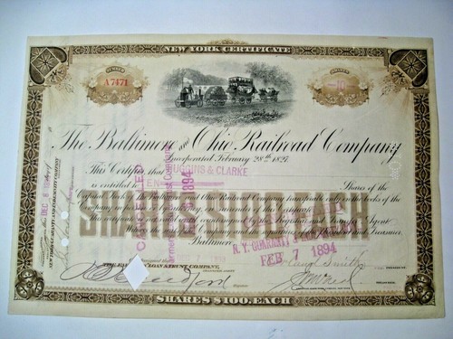 1894 baltimore ohio - 1894,