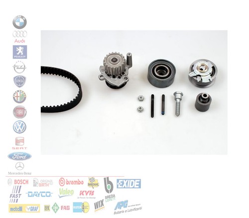 Kit distribuzione pompa acqua - kit,