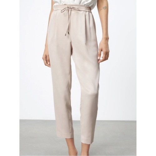 Zara pajama style high waist - zara,
