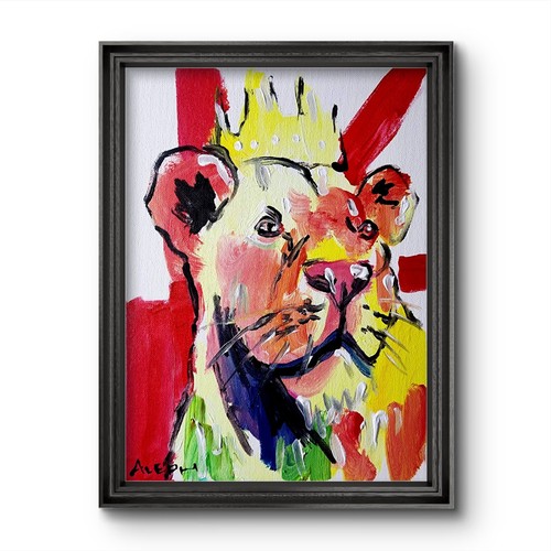 Aleph originale arte leone - aleph,