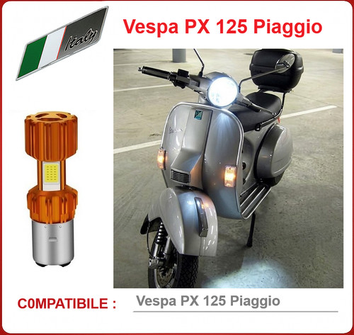 Lampadina led vespa 125 - h6,