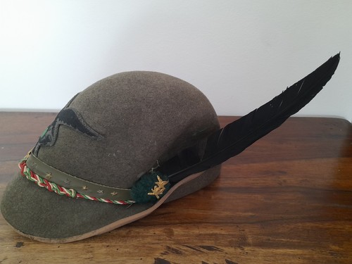 Cappello alpini vintage con - alpini,