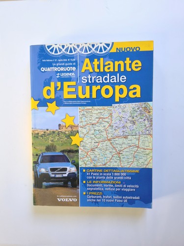 Atlante stradale europa - atlante,