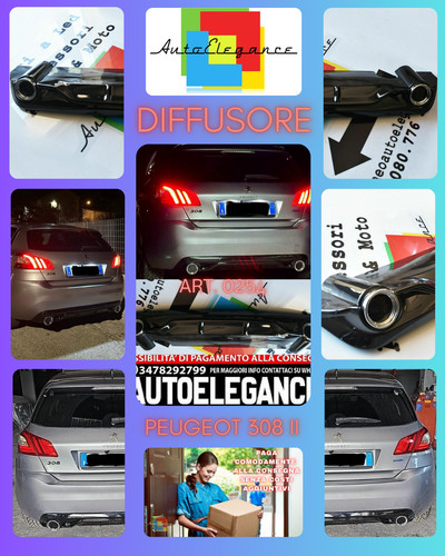 Diffusore adatto per peugeot - adatto,