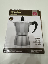 Caffettiera Brasilia 2 tazze in Alluminio