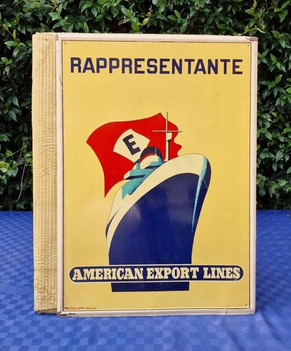 Insegna tabella litografata - tabella,