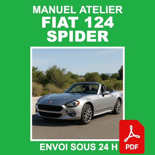 Manuel atelier fiat 124 - manuel,
