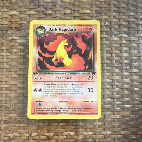 Pokémon tcg dark rapidash - pokémon,