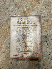 I CINQUE SAMURAI TROOPERS 5 DVD BOX 1 YAMATO VIDEO Anime Da Collezione