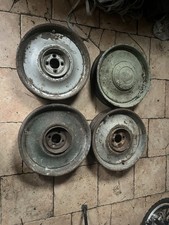 CERCHI RUOTA FIAT TOPOLINO 500 C 2 SERIE + BELVEDERE ORIGINALI BORDO VIVO 4 Pez