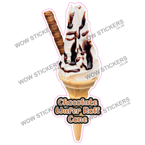Adesivo furgone gelato rotolo