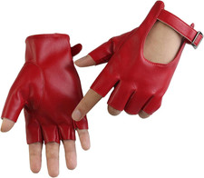 Guanti Pelle Senza Dita -