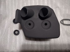 Marmitta doppia porta per Husqvarna 266XP 266SE early 61 Jonsered 630 early model