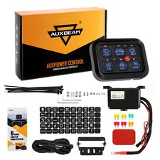 AUXBEAM 6 velocità interruttore di controllo on/off pannello interruttore a levetta sistema relè blu