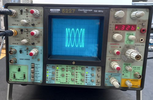 Oscilloscope schlumberger - oscilloscope,