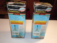 CAVALLETTO PIEGHEVOLE IN COPPIA MAX KG 2000 ESTENSIONE mm240/360 LAMPA AR 7151.4