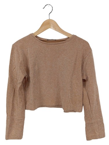 Zara maglia cropped - cropped, donna