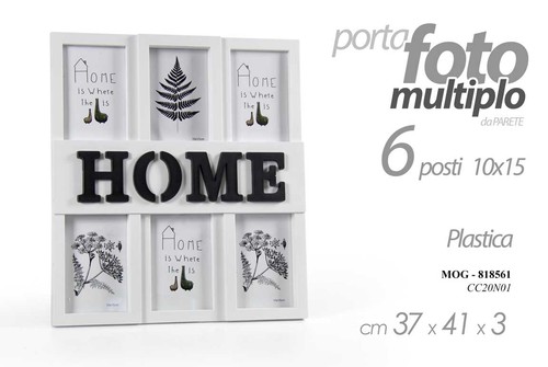 Portafoto multiplo parete - portafoto,