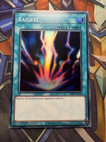 Yugioh raigeki super rara - raigeki,