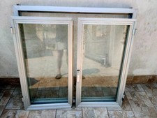 finestra in alluminio x 2 con diverse misure