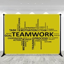 Supporto per banner con sfondo