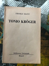 Thomas Mann Tonio Kroger