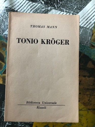 Thomas mann tonio kroger - thomas,