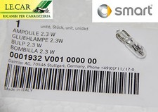 LUCE LAMPADINA VETRO 2,3 W