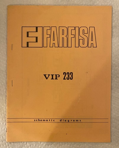 Farfisa vip 233 - vip,