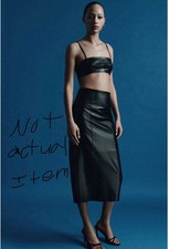 ￼ZARA 100% SHEEP LEATHER