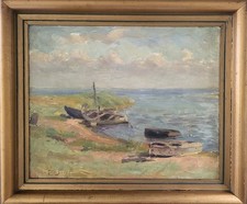 Dipinto ad olio. Einar Olsen