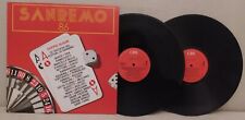 LP SANREMO 86 DOPPIO ALBUM CBS 88678 1986 DOUBLE DISC